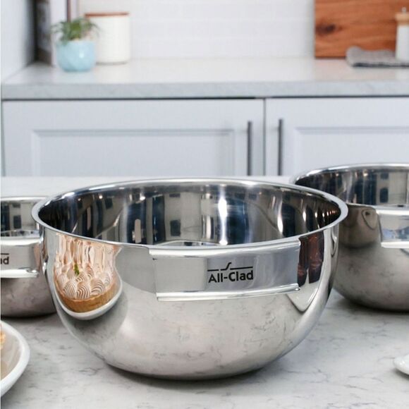 All-Clad 3QT Stainless Steel Mixing Bowl - Picture 1 of 6